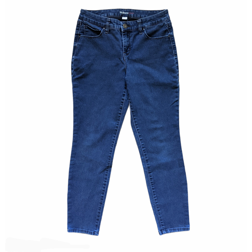 Style & Co. Curvy Tummy Control Skinny Leg Jeans 6